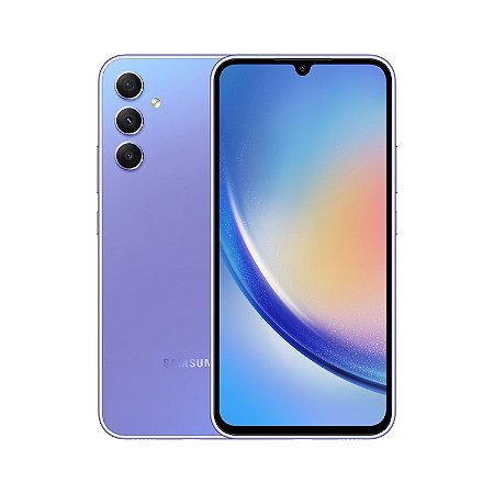SM-A346MLVLZTO TELEFONE CELULAR SAMSUNG SM-A346M GALAXY A34 5G 128GB VIOLETA