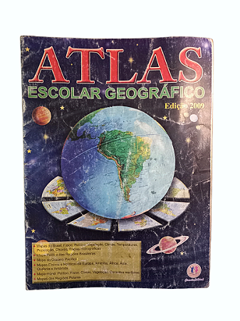 Atlas Escolar Geográfico – Revista – Capa Comum