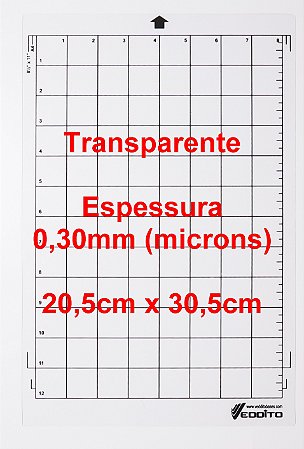 1 - Base de Corte A4 Portrait 0,30mm com cola