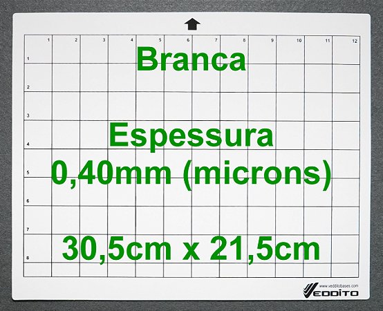 A4 Cameo 30x21 BRANCA 0,40mm sem cola