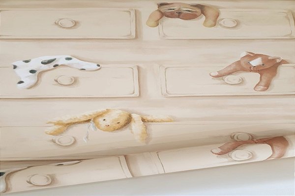 Papel de Parede Infantil York Wallcoverings Americano BZ9473 Rolo de 10mx52cm