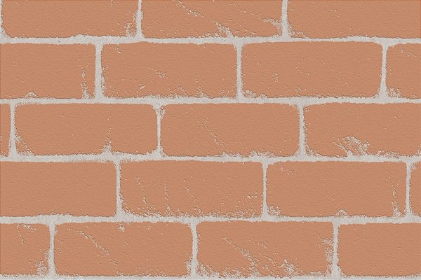 Papel de Parede Atemporal 3804 Bobinex Tijolinho Rolo de 10mx52cm