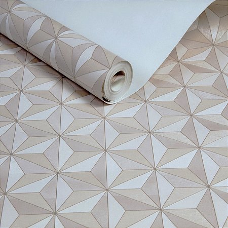 Papel de Parede Magnific Geométrico 3D Vinílico Rolo de 10mx53cm