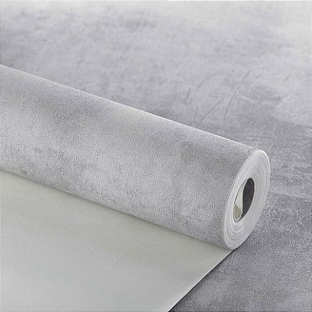Papel de Parede Magnific WP68 Cimento Queimado Vinílico - Rolo de 10mx53cm