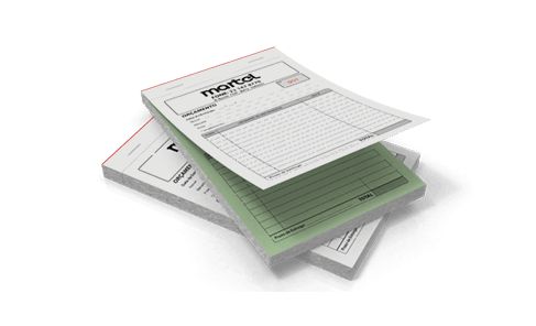 BLOCOS RECIBO/PEDIDO - 2 VIAS