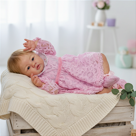 Bebê Reborn Kit Abigail