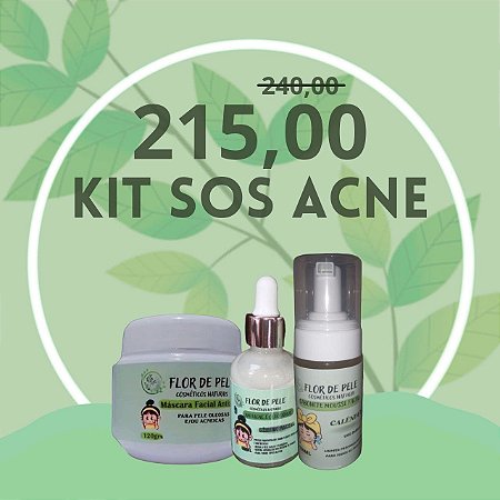 Kit SOS acne manchas