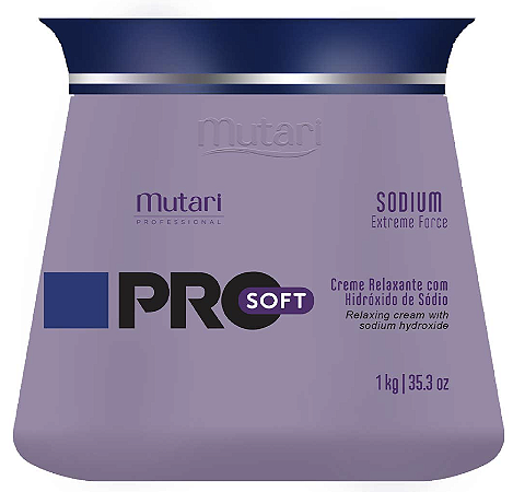 Sodium Creme Relaxante Extreme Force - Pro Soft PROF 1 Kg - Mutari