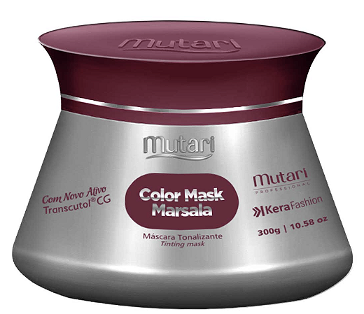Tonalizante Marsala PROF - Color Mask - Kerafashion - 300g - Mutari