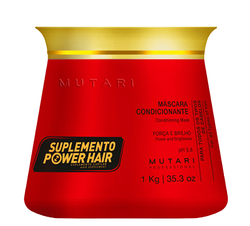 Suplemento Power Hair - Mutari Power Hair PROF 1Kg