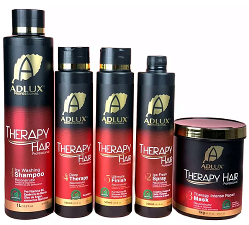 Kit Therapy Hair Profissional – 5 Passos