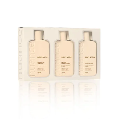 Kit Bioplastia Hair Care 250ml Nuance - 3 Passos