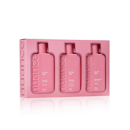 Kit Glow Day Nuance Hair Care 250ml -  3 passos
