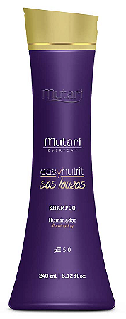 Shampoo Iluminador - SOS Louros - 240ml Mutari
