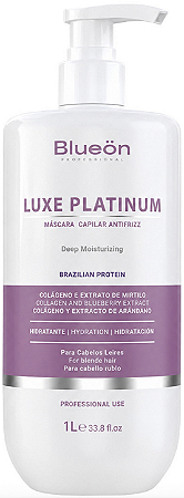 Escova Progressiva Luxe Platinum Blueken 1 Litro