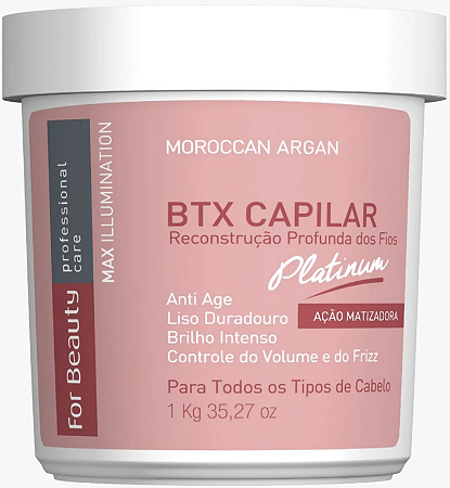 Botox Argan Platinum For Beauty 1 kg