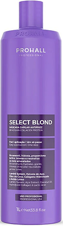 Escova Progressiva Select One Blond Prohall 1 Litro