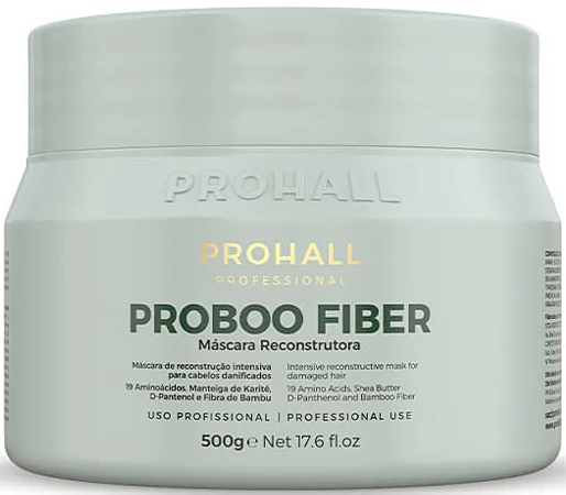 Máscara de Reconstrução Intensiva Proboo Fiber 500g Prohall