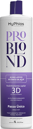 Gloss Escova Progressiva ProBlond 1L MyPhios