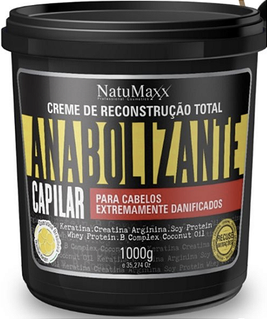Máscara Anabolizante Capilar 1kg Natumaxx