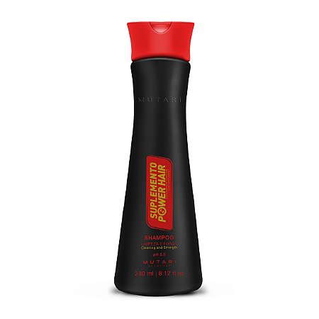 Shampoo Suplemento Power Hair Mutari 240ml
