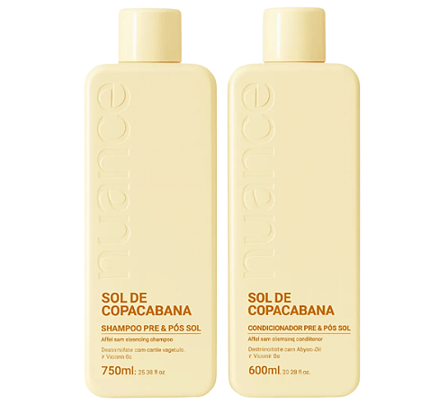 Kit - Sol de Copacabana Shampoo 750ml e Condicionador 600ml