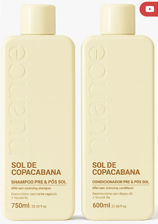 Kit - Sol de Copacabana Shampoo 750ml e Condicionador 600ml