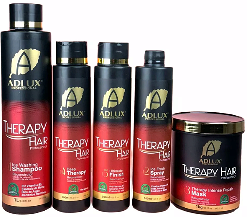 Kit Reconstrução – Therapy Hair Profissional – 5 Passos