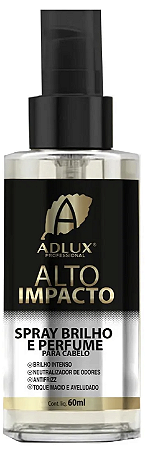 Spray Brilho E Perfume Adlux Alto Impacto Pós Escova 60 Ml