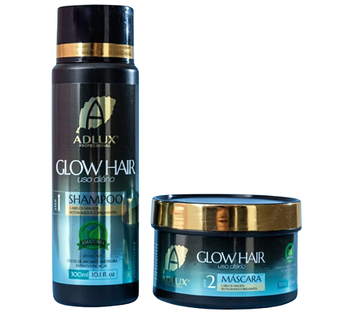 Kit Glow Hair Manutenção 2 Passos Adlux