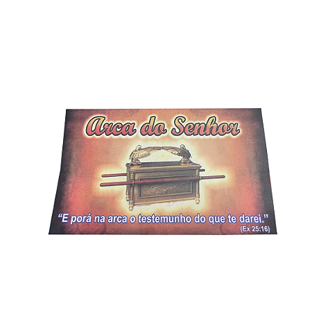 Envelope Arca da Aliança colado