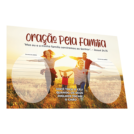 Tapete Oração pela Família ( Cento )