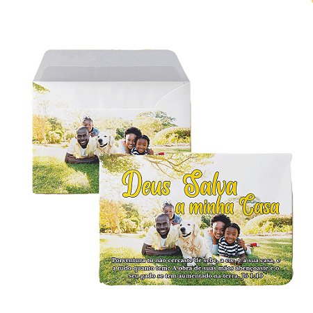 Envelope Colado da Família  - 100 uni