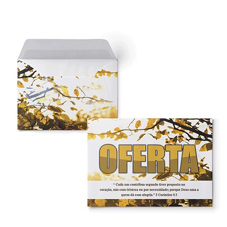 Envelope Colado Oferta (100 unidades)
