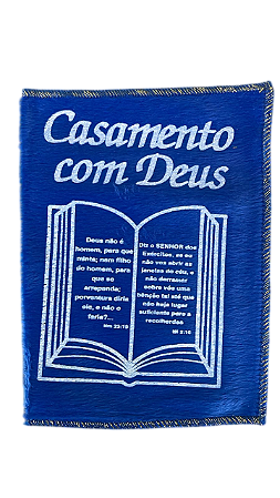 Saquitel Casamento com Deus  Veludo