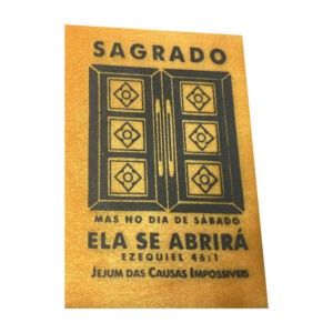 Saquitel Sagrado Sábado - 50 unids