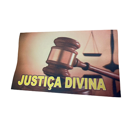 Envelope Colado Justiça Divina - (100 unidades)