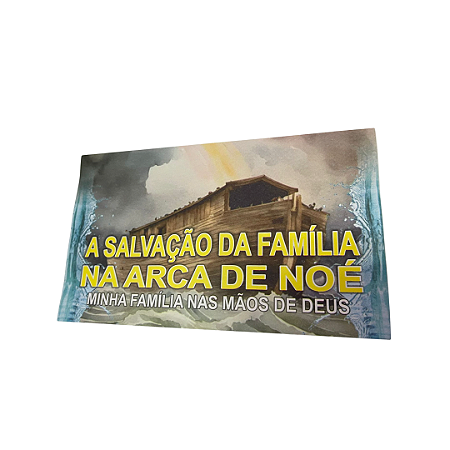 Envelope Arca de Noé Salvação da Família Colado -  100uni