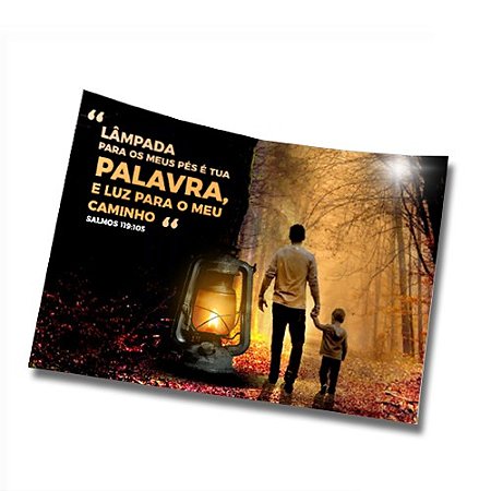Envelope Colado Lampada para os meus pés -  100uni