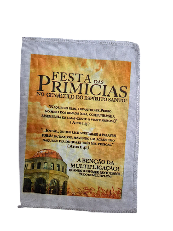 Saquitel Festa das Primícias dizimo e oferta 25 unidades