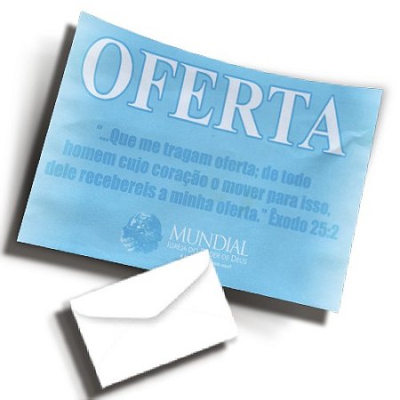 Envelope Colado Oferta IMPD - 100 uni