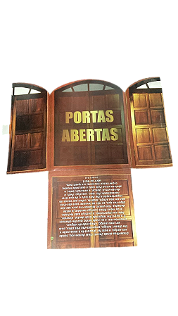 Envelope Portas Abertas  formato de porta - 100 unid