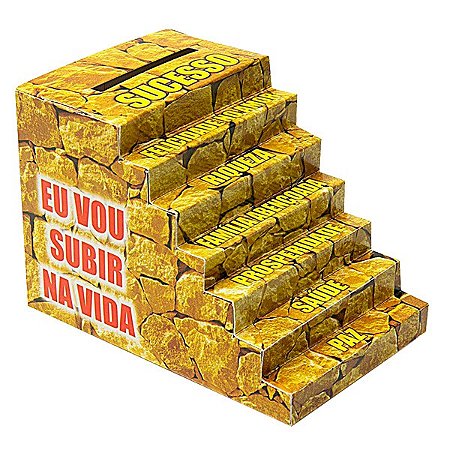 Escada de Papel  - eu vou subir na vida - 50 unids