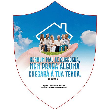 Escudo de papel  Escudo Praga Alguma  – 100 unidades