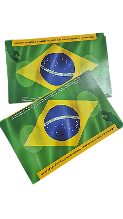 Tapete Oração Brasil Oração pela Nação papel 120g - A4