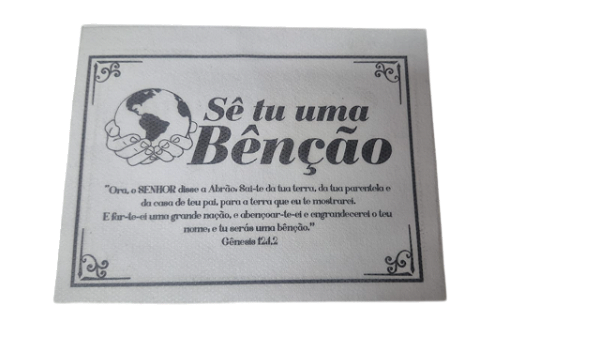 Lenço Manto Sê Tu Uma Benção Igreja Mundial TNT 50 UNIDADE