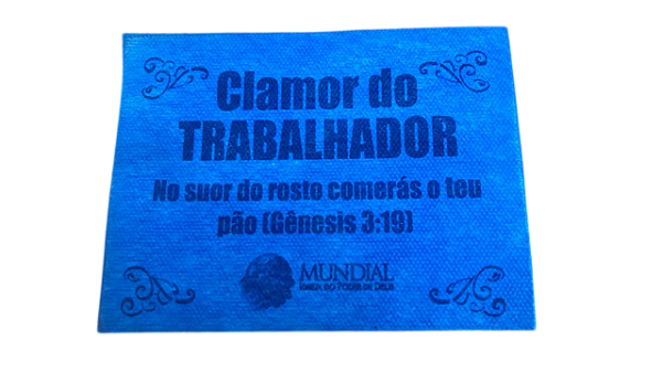 Lenço Clamor do Trabalhador - Igreja Mundial