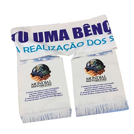 Estola IMPD Mundial “Sê tu uma benção” C/ FRANJA 150 unidades