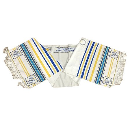 Talit /Estola Sacerdotal Réplica de Israel – azul