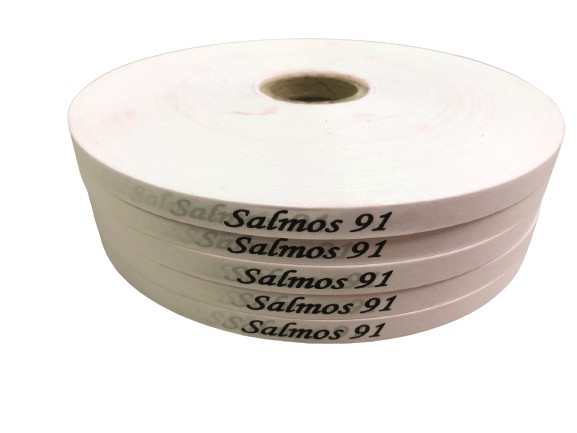 Fita Evangelística Salmo 91 Rolo 1000 unidades